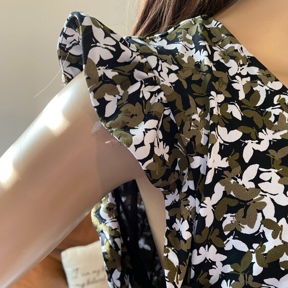 Michael Kors Ruffle Dress Size XL - Picture 3 of 8